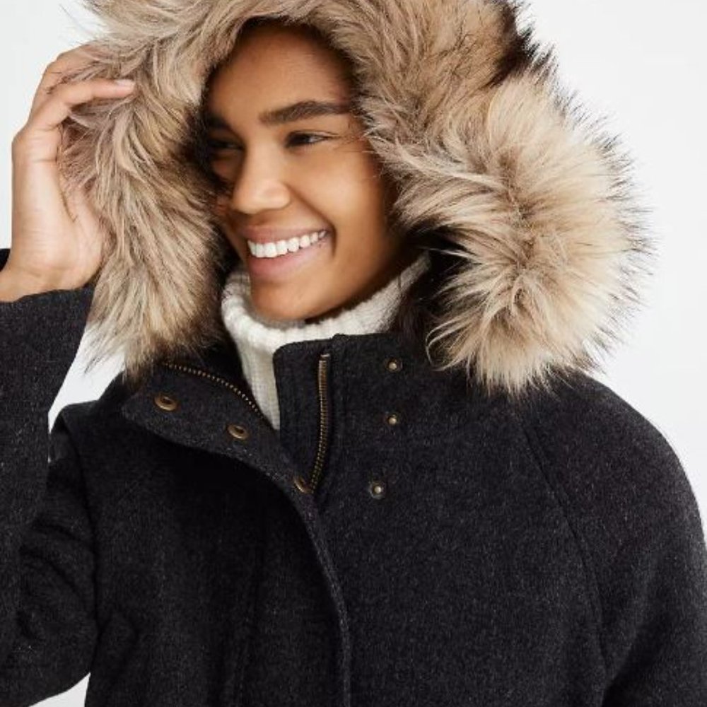 Madewell Oversized Winter Parka - Picture 2 of 3